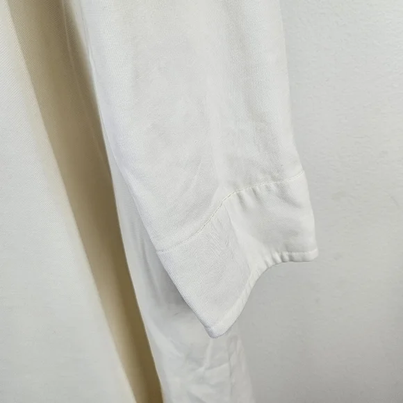 Nordstrom Plus Full Zip dress Size 2X Lagenlook Cream - Picture 5 of 8